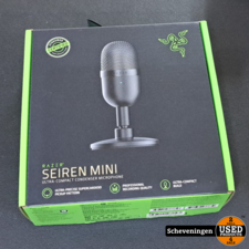 Razer Seiren Mini Zwart Tafelmicrofoon | nieuw