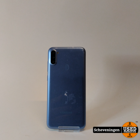 Samsung Galaxy A11  32GB Dual sim blauw| Nette staat