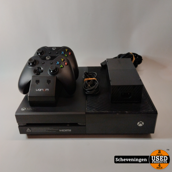 Xbox One 1TB Zwart Incl 2 Controllers Incl garantie