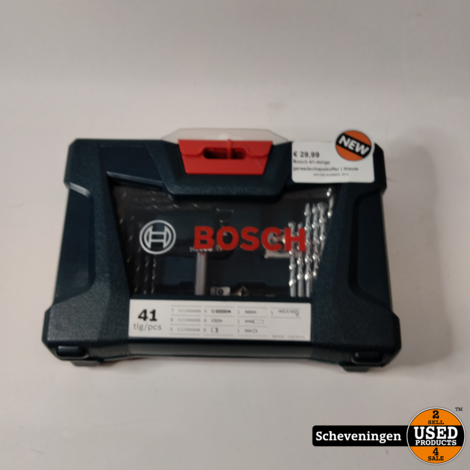 Bosch 41-delige gereedschapskoffer | Nieuw