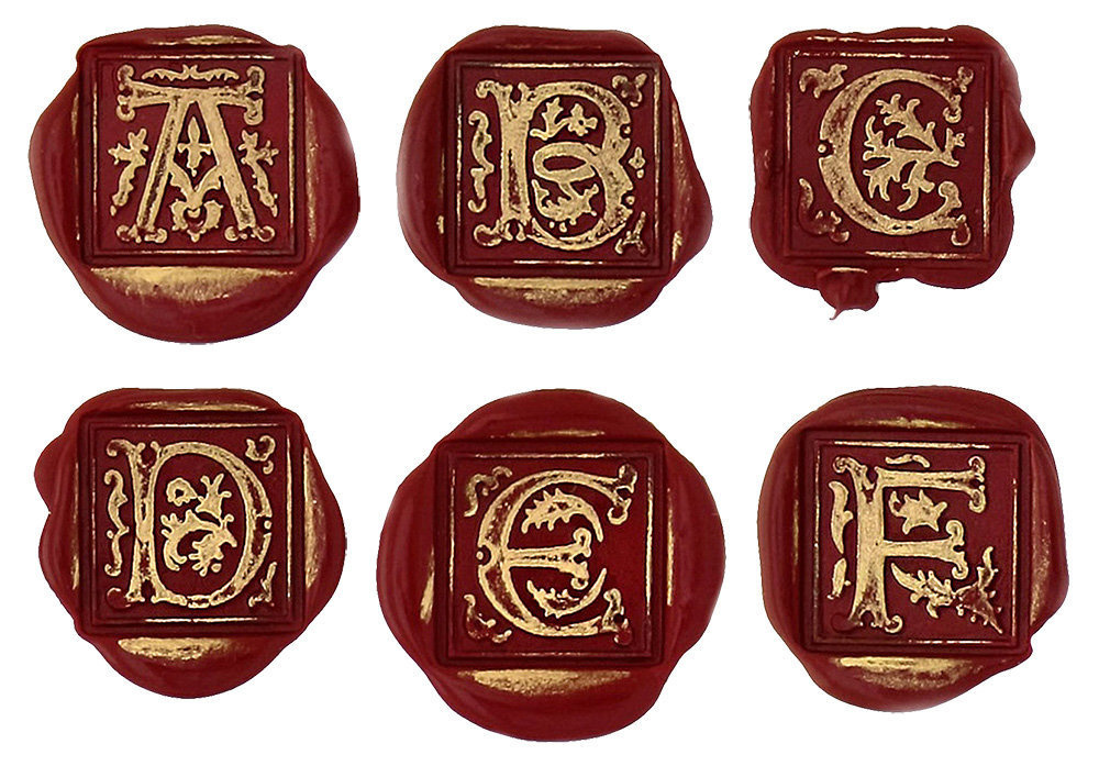 Wax seal Gothic Letter - Scrittura Elegante