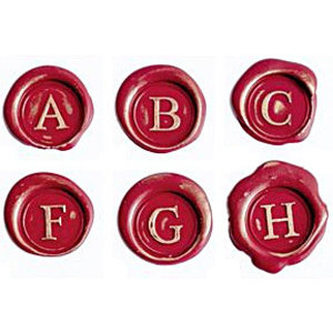 Wax seal Gothic Letter - Scrittura Elegante