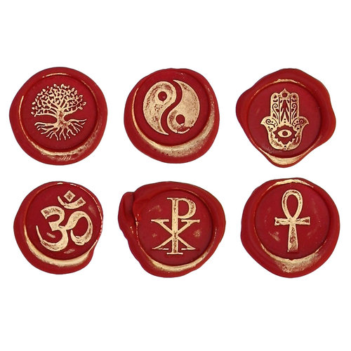 Bortoletti Wax seal symbols - Religion