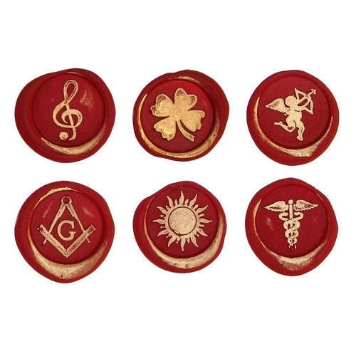 Bortoletti Wax seal symbols - General 1 Bortoletti Wax seal symbols - General 1