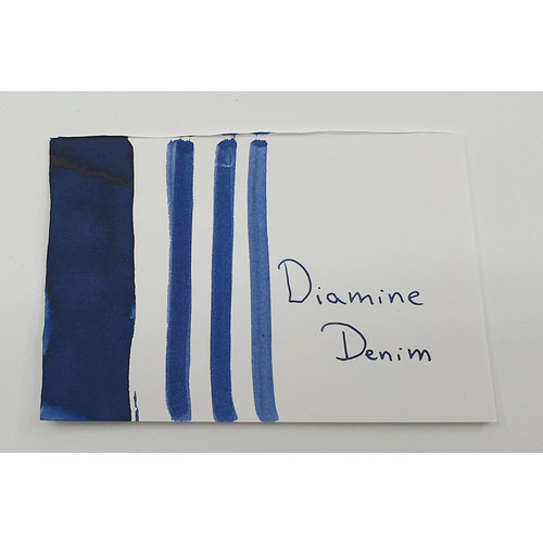 Diamine Diamine fountain pen Denim - sample Diamine Diamine fountain pen Denim - sample
