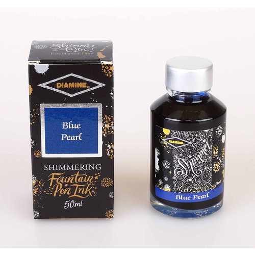 Diamine Shimmer ink - Blue Pearl Diamine Shimmer ink - Blue Pearl