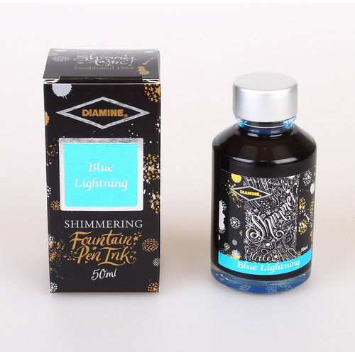 Diamine Shimmer ink - Blue Lightning Diamine Shimmer ink - Blue Lightning
