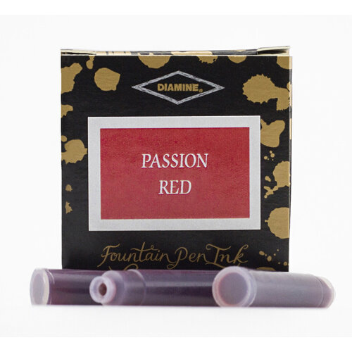 Diamine Passion Red inkt cartridge Diamine Passion Red inkt cartridge