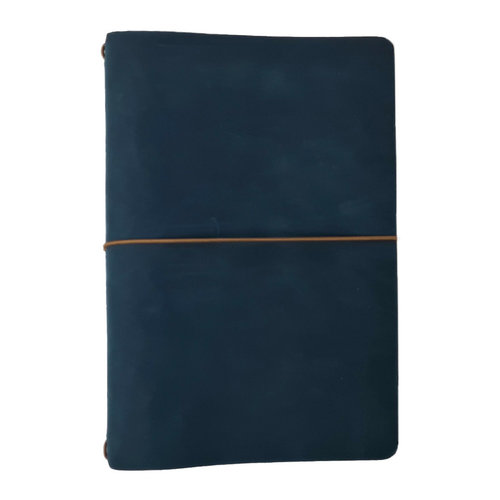 Endless Notebooks Endless Explorer leather traveljournal - blue