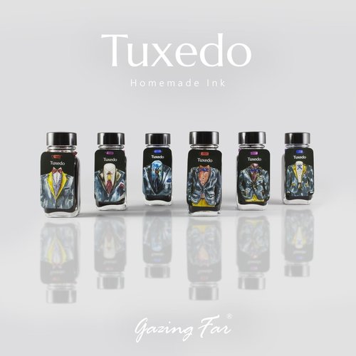 Gazing Far Gazing Far fountain pen ink - Tuxedo Gazing Far Gazing Far fountain pen ink - Tuxedo
