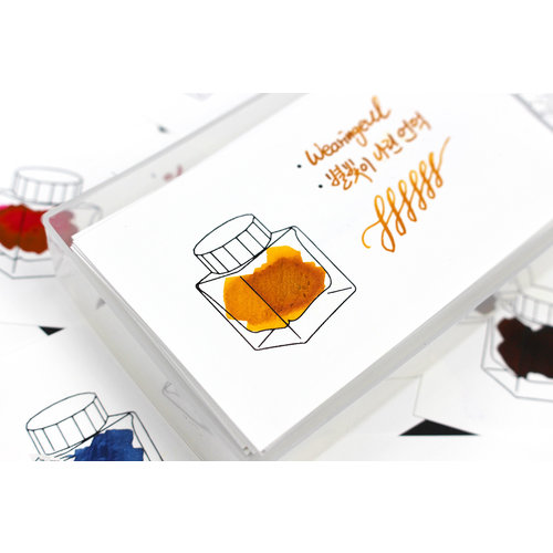 Jaquere Jaquere ink swatch cards -horizontal Jaquere Jaquere ink swatch cards -horizontal