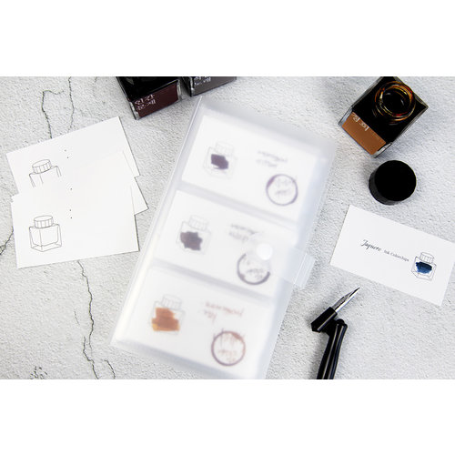 Jaquere Jaquere ink swatch card binders Jaquere Jaquere ink swatch card binders