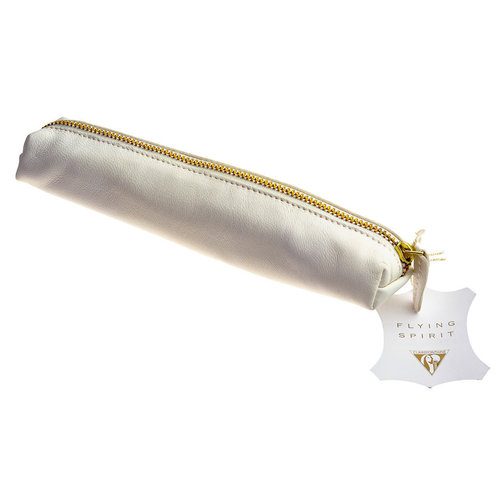 Clairefontaine Flying Spirit Mini pencil case - White Clairefontaine Flying Spirit Mini pencil case - White