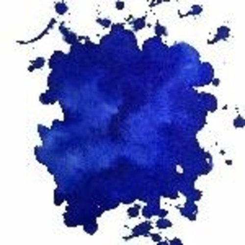 Krishna Krishna Lyrebird ink - Pure Blue - sample Krishna Krishna Lyrebird ink - Pure Blue - sample