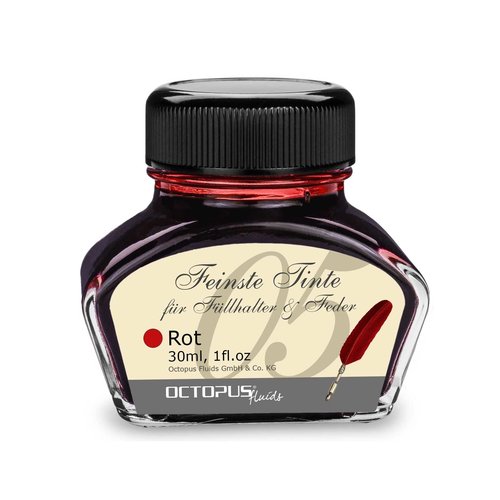 Octopus Fluids Octopus vulpen inkt - Rot Octopus Fluids Octopus vulpen inkt - Rot