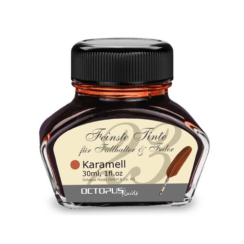 Octopus Fluids Octopus vulpen inkt - Karamell Octopus Fluids Octopus vulpen inkt - Karamell