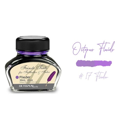 Octopus Fluids Octopus vulpen inkt - Flieder - Sample Octopus Fluids Octopus vulpen inkt - Flieder - Sample