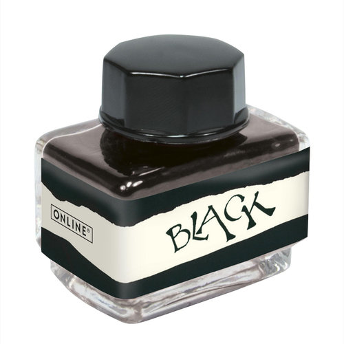 ONLINE Color Inspiration inkt - Black - 30ml ONLINE Color Inspiration inkt - Black - 30ml