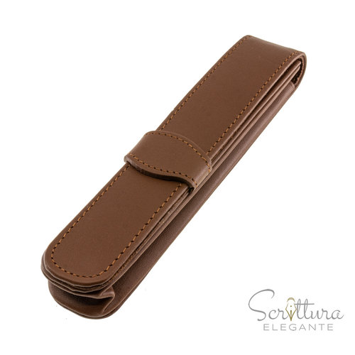 ONLINE Leren pen case 1 pen - Bruin - Online ONLINE Leren pen case 1 pen - Bruin - Online