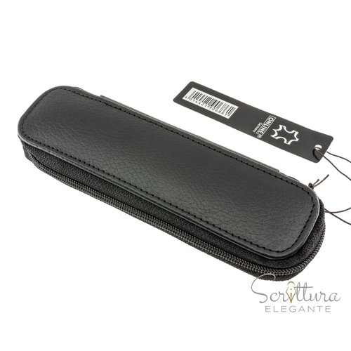 ONLINE Leren zipcase 2 pennen - zwart- Online ONLINE Leren zipcase 2 pennen - zwart- Online