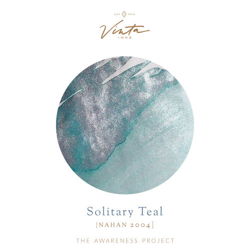 Vinta ink Vinta - Solitary Teal - Nahan Vinta ink Vinta - Solitary Teal - Nahan