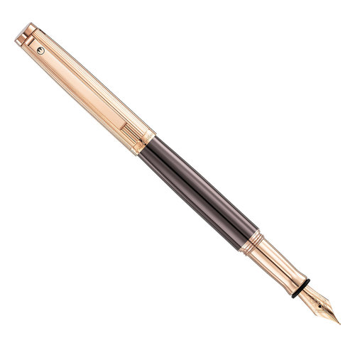 Waldmann pen Waldmann Tuscany Rose Gold Lines fountain pen