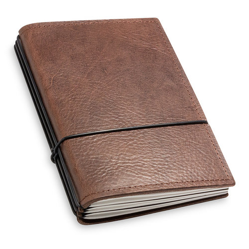 X17 X17 Travel Journal / organizer - Kastanje A6 - drie elastieken X17 X17 Travel Journal / organizer - Kastanje A6 - drie elastieken
