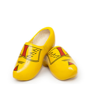 Farmer's gelbe Clogs