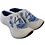 Clog Hausschuhe Windmühle Delft blau