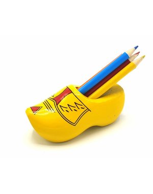  Pencil clog with 6 pencils Farmer yellow