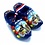 Souvenir Clog Paar 8cm Blau