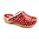 DINA Swedish clogs red with dots