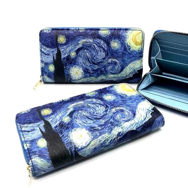 Vondel Wallets Vondel Wallet Sternennacht van Gogh