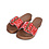 DINA Rote Punkte - Holzsandalen mit breiter Schnalle