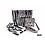 Celdes Tassenset Zebra print (set van twee tassen)