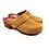 DINA Dina clogs cognac met nubuck leer