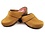 DINA Dina clogs cognac met nubuck leer
