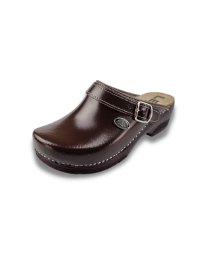 Ledi by Dina Work clogs - very comfortable - PU clogs - Brown - Unisex