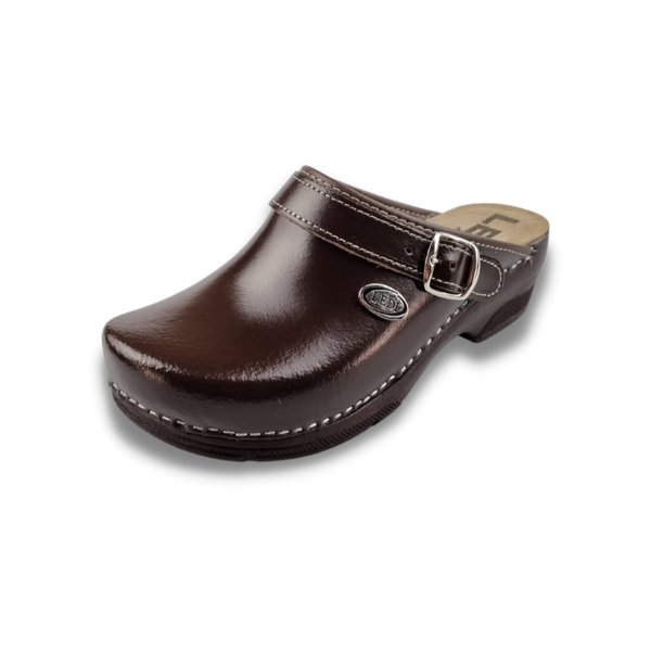 Ledi by Dina Work clogs - very comfortable - PU clogs - Brown - Unisex