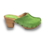 DINA Grüne Wildleder-Clogs mit hohem Absatz @Dina