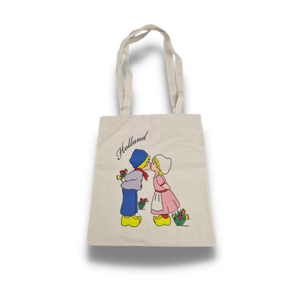 DINA canvas tas Holland kuspaar -  40*30cm