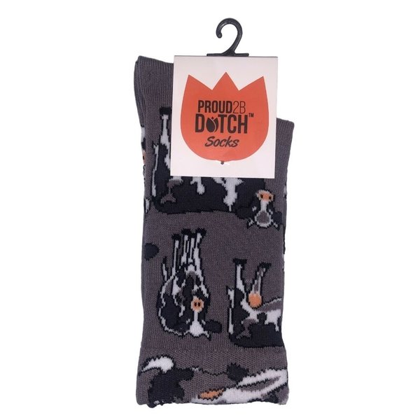 Cow print socks - one size