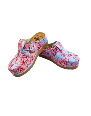 DINA Medizinische Clogs - Dina Clogs - Pflegeclogs - sehr bequem - Japanische Frühlingsblüten