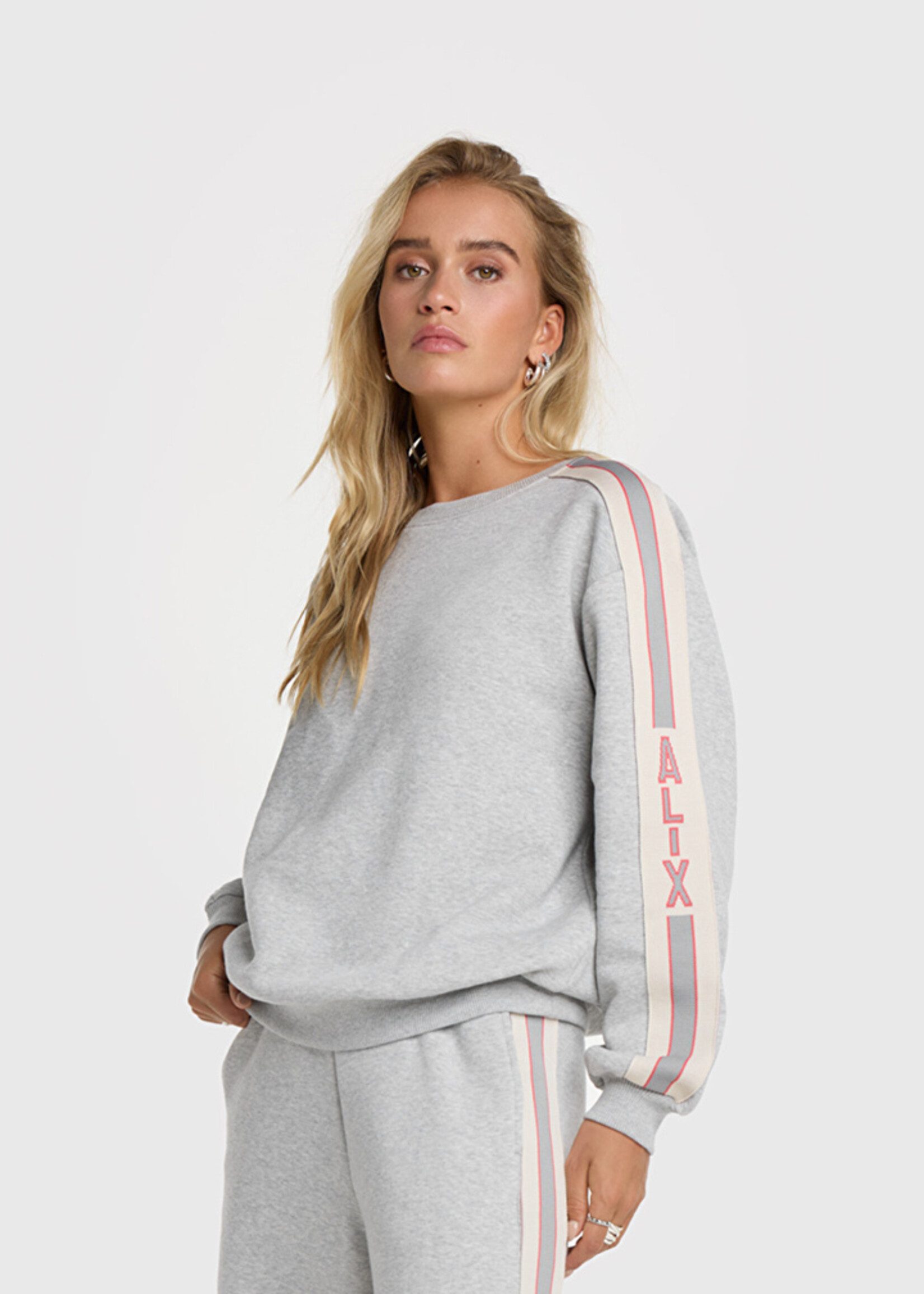 Alix The Label Alix the Label Stripe Tape Sweater