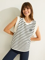 Deblon Sports Nena Striped Sleeveless Sweater