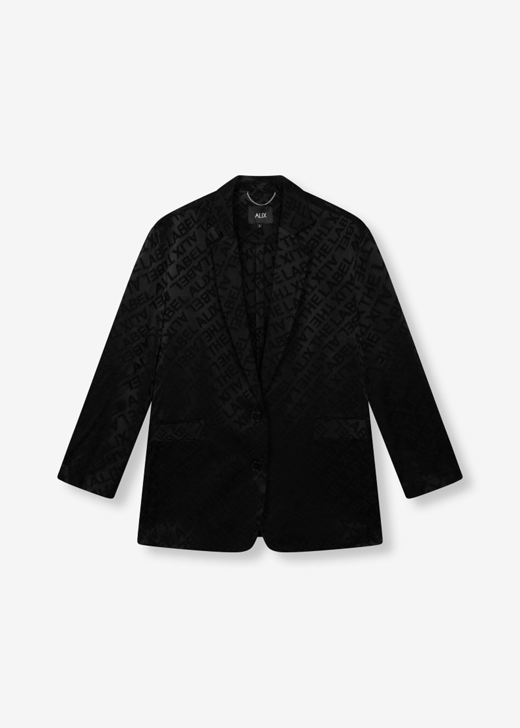 Alix The Label Jacquard Blazer