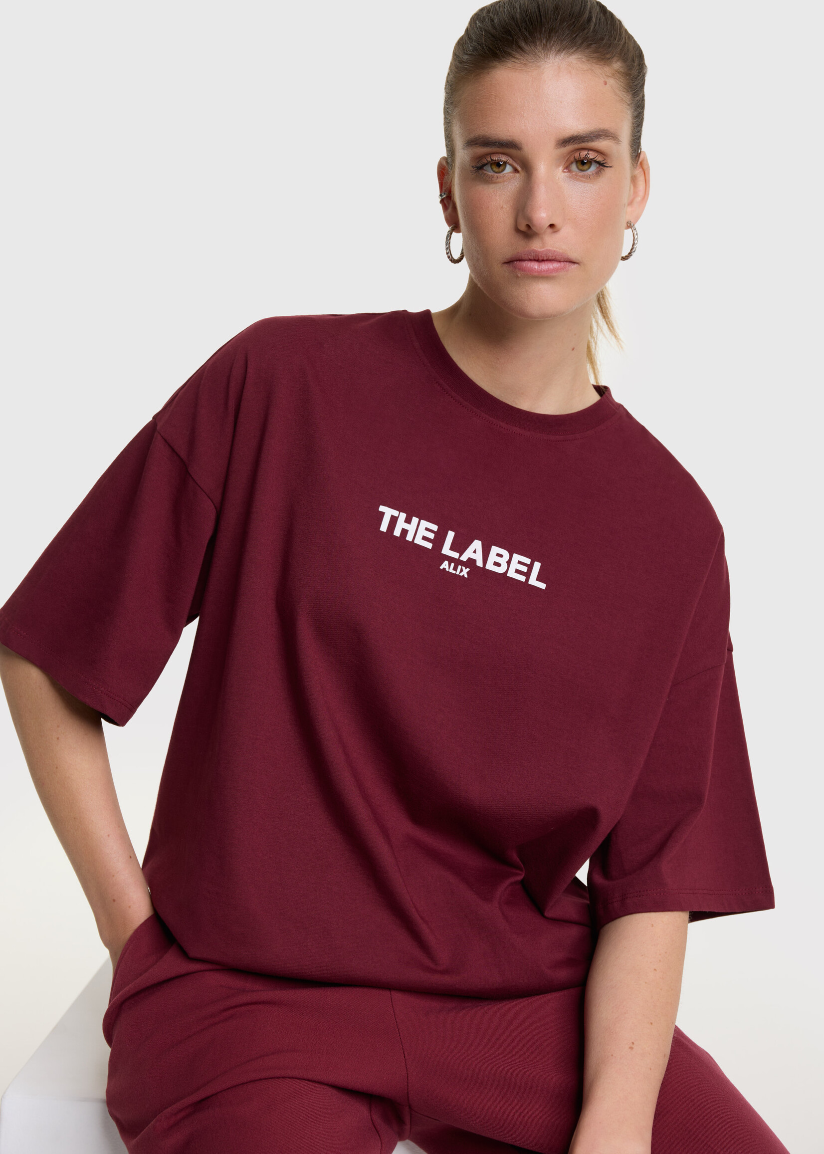 Alix The Label knitted basic The Label T-shirt