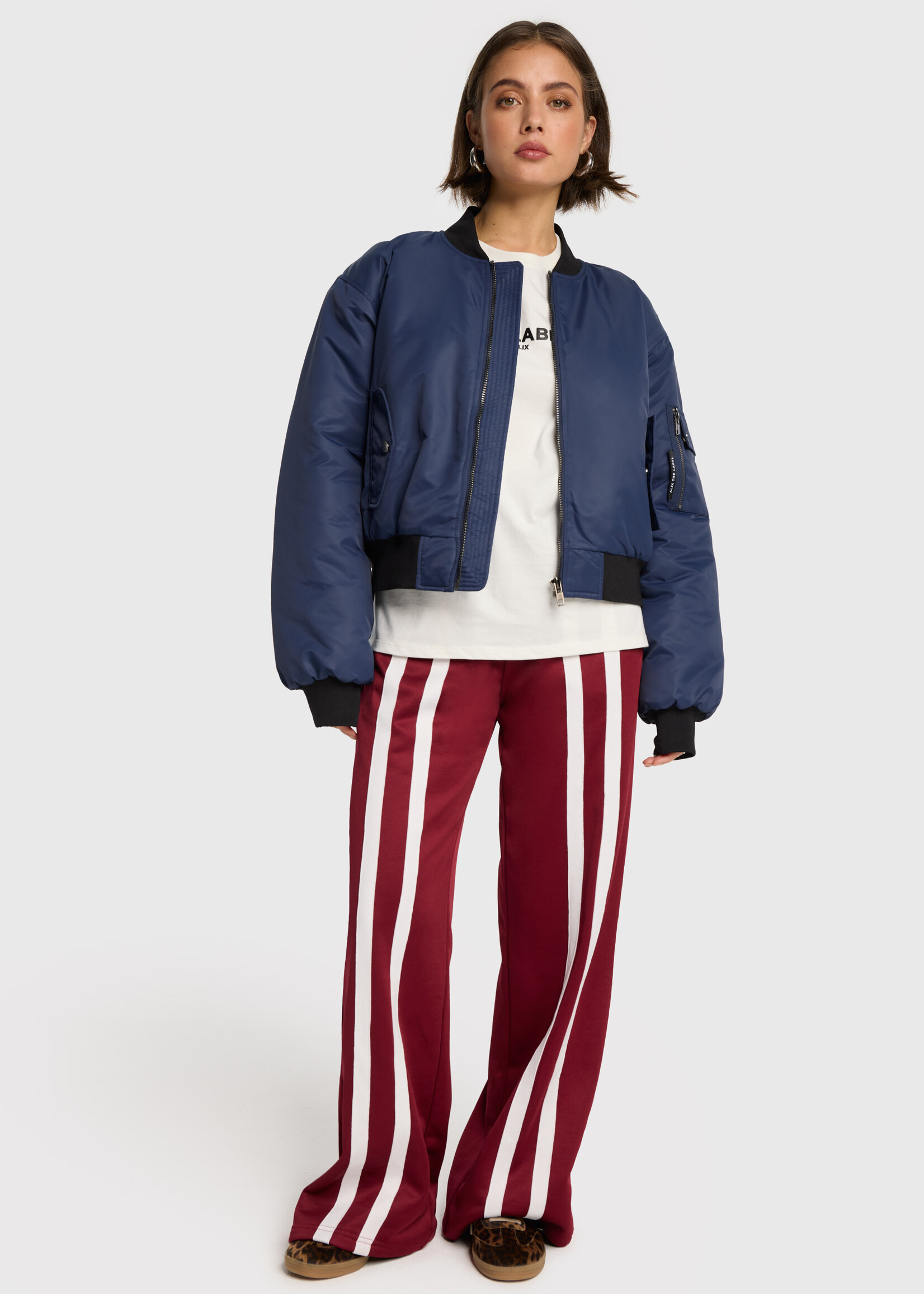 Alix The Label knitted training sweat pants