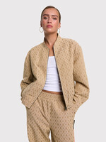 Alix The Label woven logo jacket