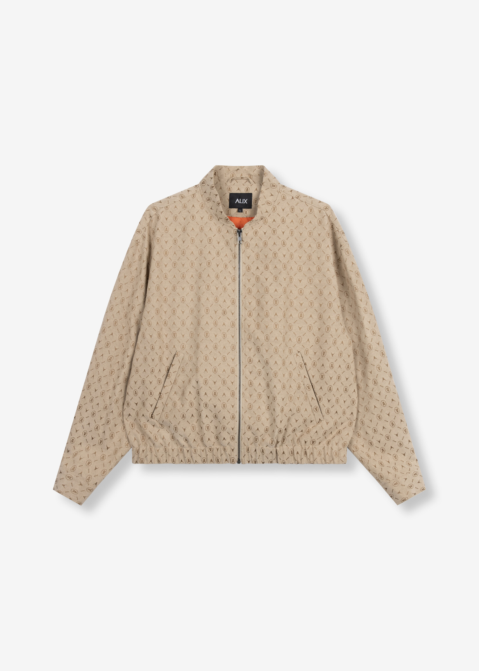 Alix The Label woven logo jacket